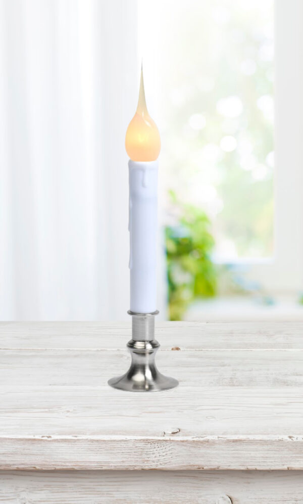 white-window-candle-silicone-bulb