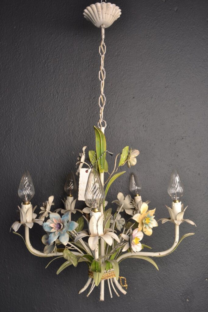 Etsy-vintage-tole-chandelier