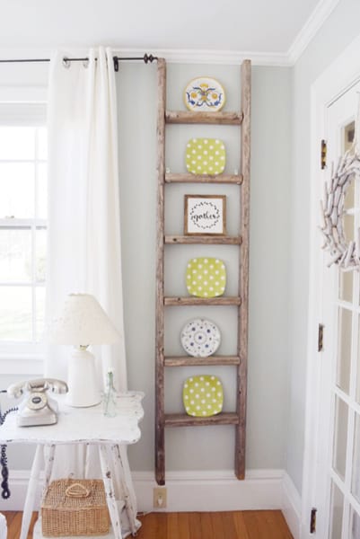 shelf-ladder-with-plates