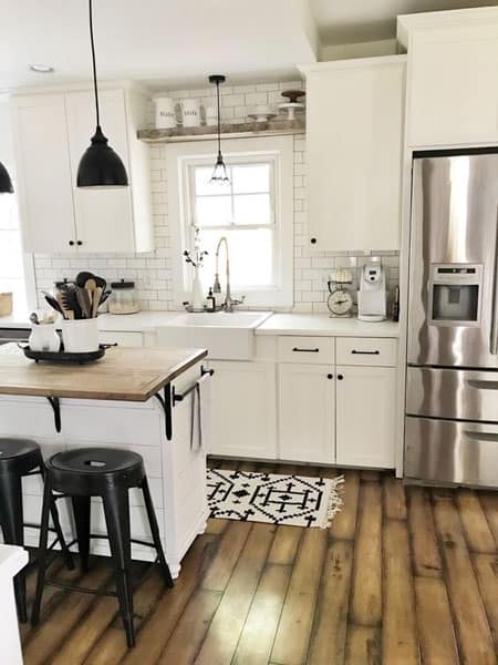 black-white-kitchen-stainless-steel