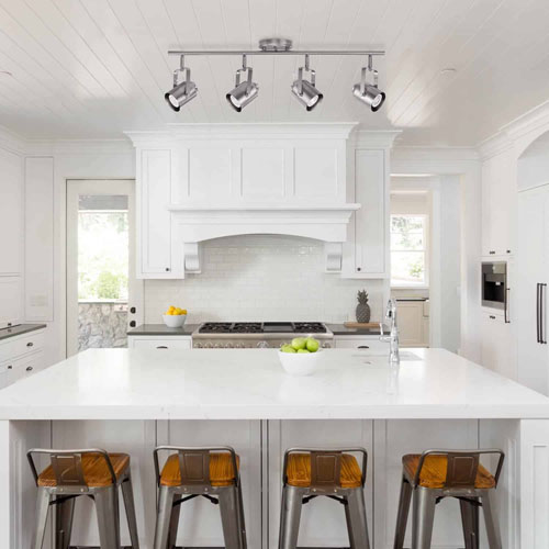 silver-track-lighting-in-kitchen