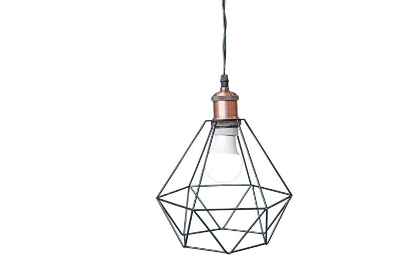 crooked-wire-cage-pendant-light
