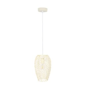 ivory-white-cage-pendant-light-with-cord-and-ceiling-canopy